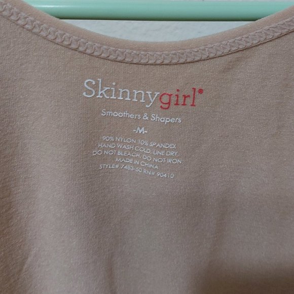 TWO SKINNY GIRL SMOOTHERS AND SHAPERS MEDIUM BLACK & CREAM NUDE SET - Picture 5 of 7